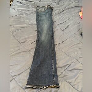 American Eagle Outfitters Dark Blue Flare Jeans